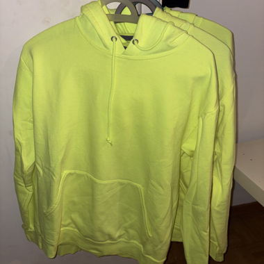 Set of 3 Athletic Works Fluorescent Yellow Sweats