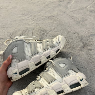 Nike Air More Uptempo Metallic Blaugrün