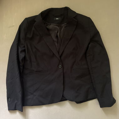 Veste de blazer noire pour femmes