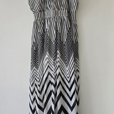Striped Neckholder Dress