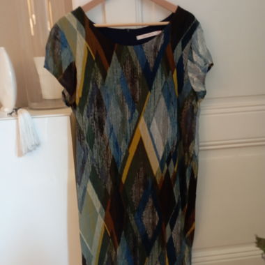 Multicolour Graphic Dress