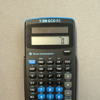 Taschenrechner - TI-30 ECO RS