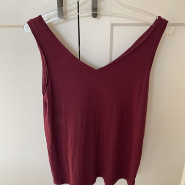 Wine-red top Size M/L