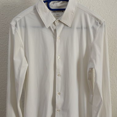 Zara Slim Fit Shirt white