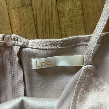 Powder Pink Satin Dress