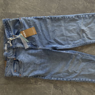 Blue Denim Jeans (MOM FIT)
