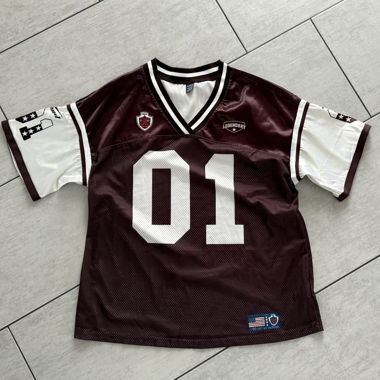 Maglia da football bordeaux con numero 10