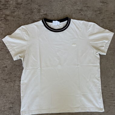 T-shirt Lacoste blanc