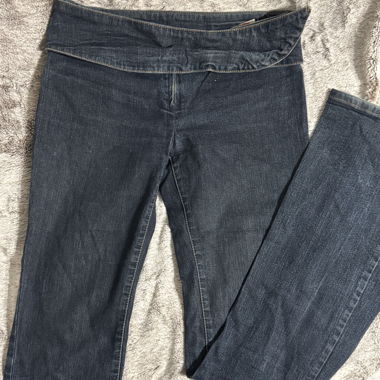 Miss Sixty Low-Waist Jeans – Flared in Dark Blue