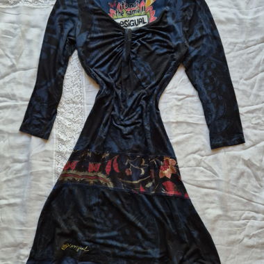 Dark Blue Desigual Dress