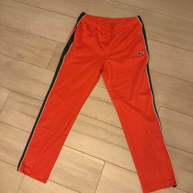 Pantalon de survêtement Lacoste orange taille M
