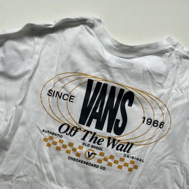 oversized backprint VANS shirt 