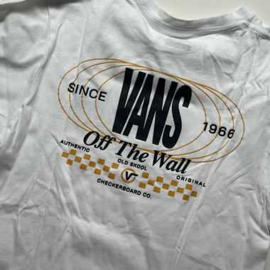 oversized backprint VANS shirt 