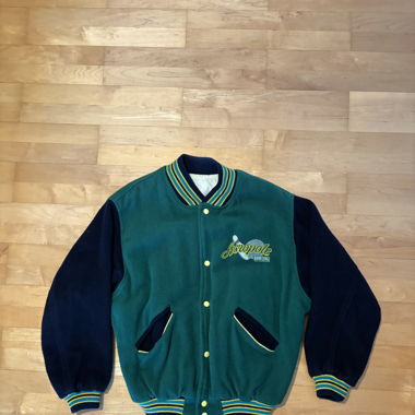 Vintage Acropole Bowling Wool Varsity Jacket