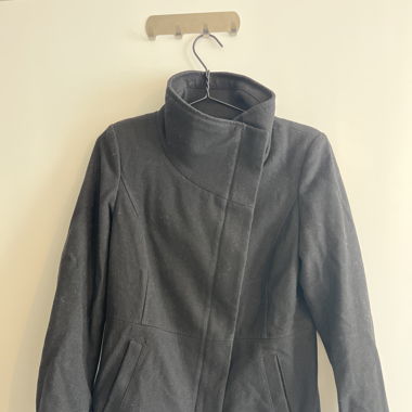 Winterjacke, aus Wolle