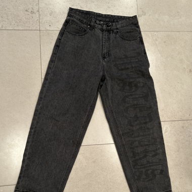 Black WASTED PARIS Baggy Jeans 28