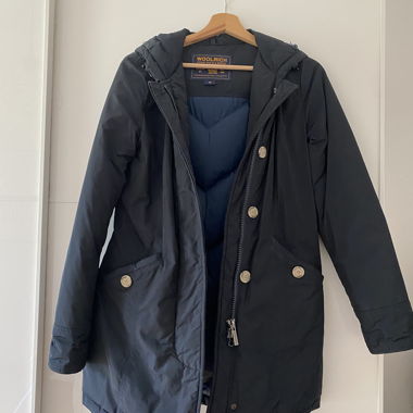 Woolrich Dark Blue Winter Parka