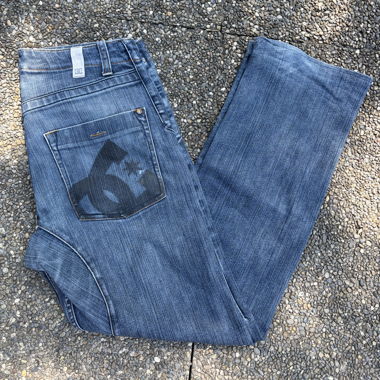 Unisex Vintage DC Worker Baggy Double That Jeans