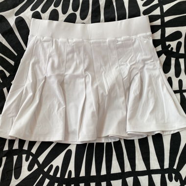 White Tennis Skirt