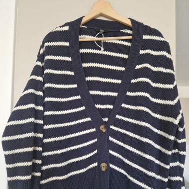 Navy style cardigan