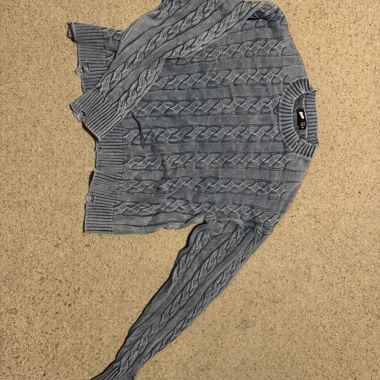 Pull & Bear (STWD) Knit sweater - Blue