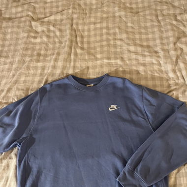 Nike Sweatshirt Blue M