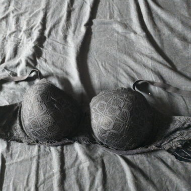 Soutien-gorge noir en dentelle