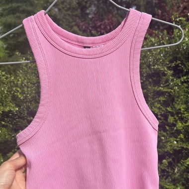 Top estivo rosa