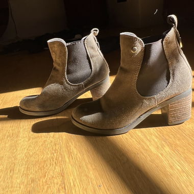 Bottines kaki