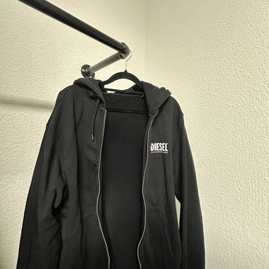 Diesel Kapuzenjacke XL Schwarz