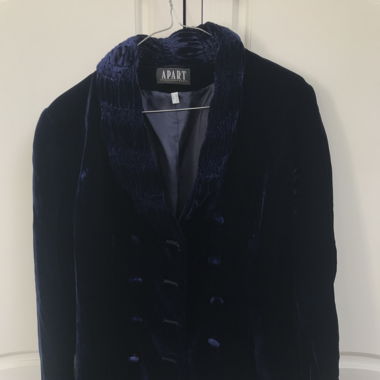 festliche Samtjacke