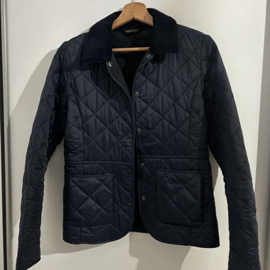 Giacca trapuntata Barbour navy EU 34