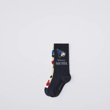 Set of 2 pairs Disney Fantasia kids' socks