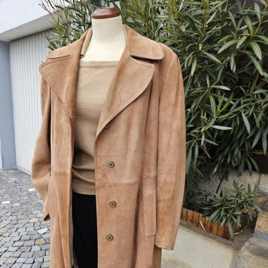 Manteau daim taille 42