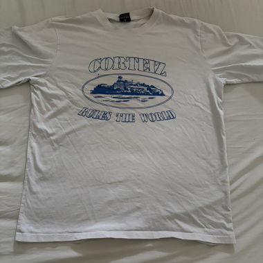 Weisses Corteiz T-Shirt XL