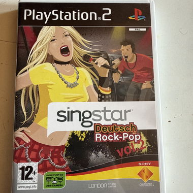 SingStar - Deutsch Rock-Pop (Vol. 2) PS2