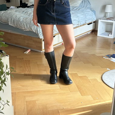 Minirock / Jeans-Shorts