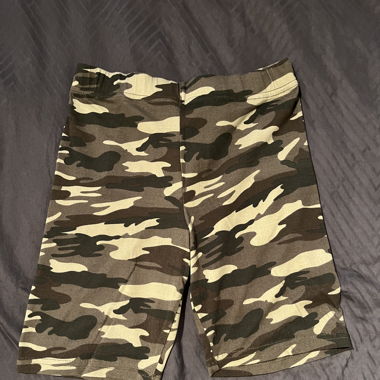 Camouflage Radlerhose