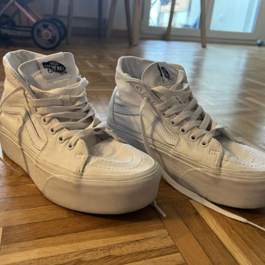 Baskets montantes Vans blanches