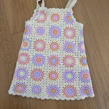 Robe en crochet pour enfants Zara