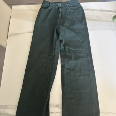 Fir Green Jeans
