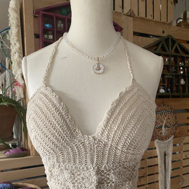 2 hauts en crochet 