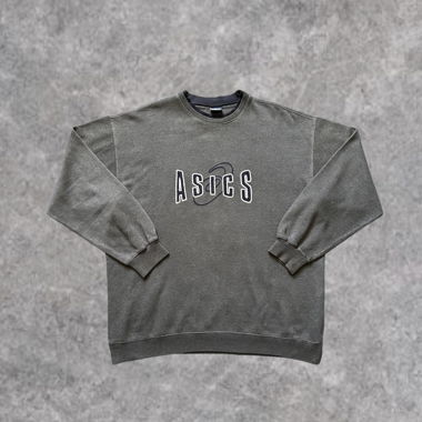 asics vintage oversized sweatshirt 
