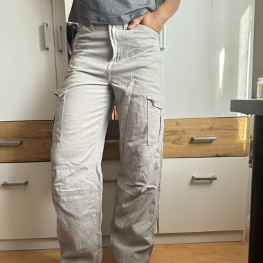 Beige Trousers