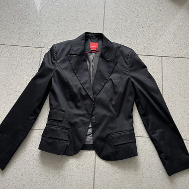 Blazer noir s.Oliver