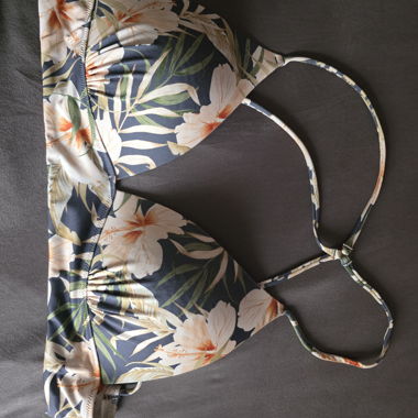 Geblümtes Bikini Oberteil