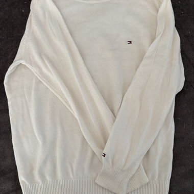 Pull Tommy Hilfiger blanc 