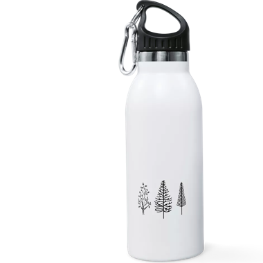 Baumfreunde Sammelaktion Edelstahl Trinkflasche 