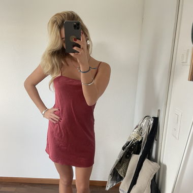 Silk dress