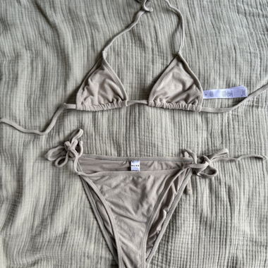 Beige NA-KD Bikini Set